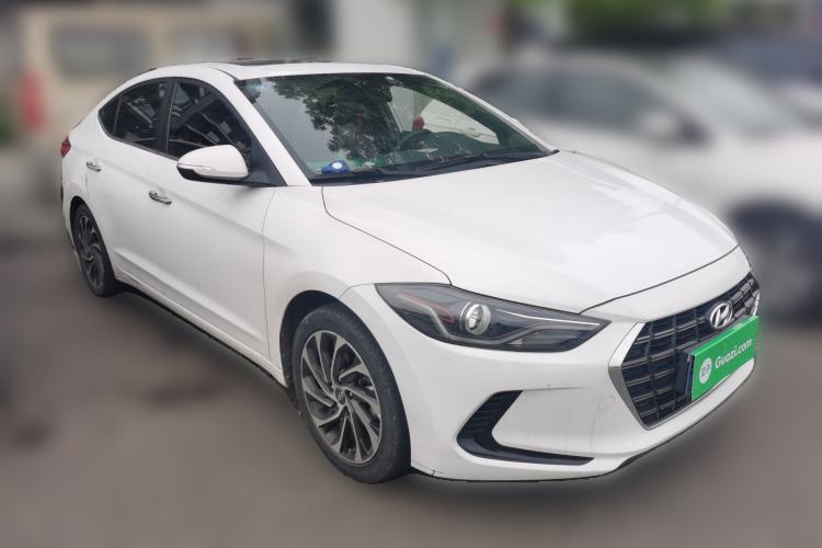 Used Hyundai Elantra (6th Generation / Lingdong) 2020 1.4T Dual-Clutch Xuan Dong · Dynamic Version Front Right 45 Deg