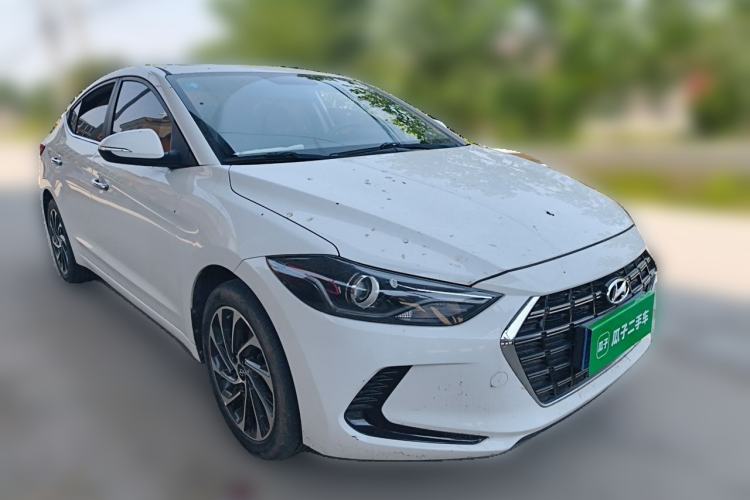 Used Hyundai Elantra (6th Generation / Lingdong) 2020 1.5L CVT Smart & Stylish – Elite Version Front Right 45 Deg