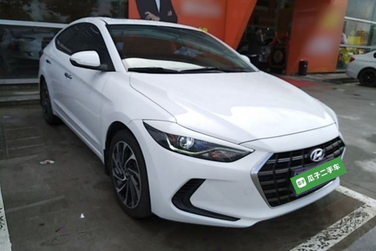 Used Hyundai Elantra (6th Generation / Lingdong) 2020 1.5L CVT Smart & Stylish – Elite Version Front Right 45 Deg