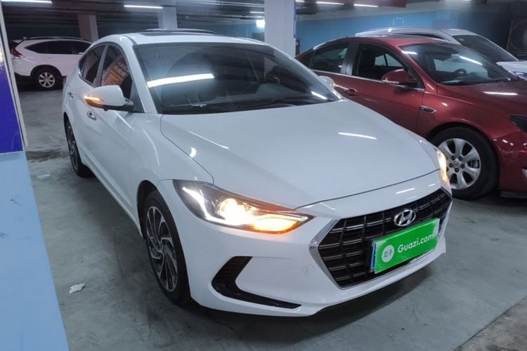 Used Hyundai Elantra (6th Generation / Lingdong) 2020 1.5L CVT Smart & Stylish – Elite Version Front Right 45 Deg