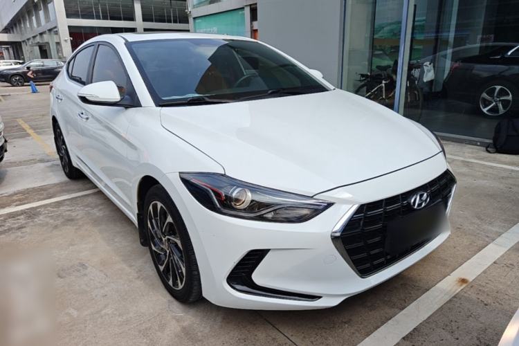 Used Hyundai Elantra (6th Generation / Lingdong) 2020 1.4T Dual-Clutch Xuan Dong · Dynamic Version Front Right 45 Deg