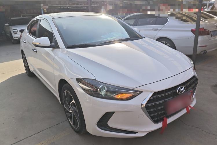 Used Hyundai Elantra (6th Generation / Lingdong) 2020 1.5L CVT Smart & Stylish – Elite Version Front Right 45 Deg