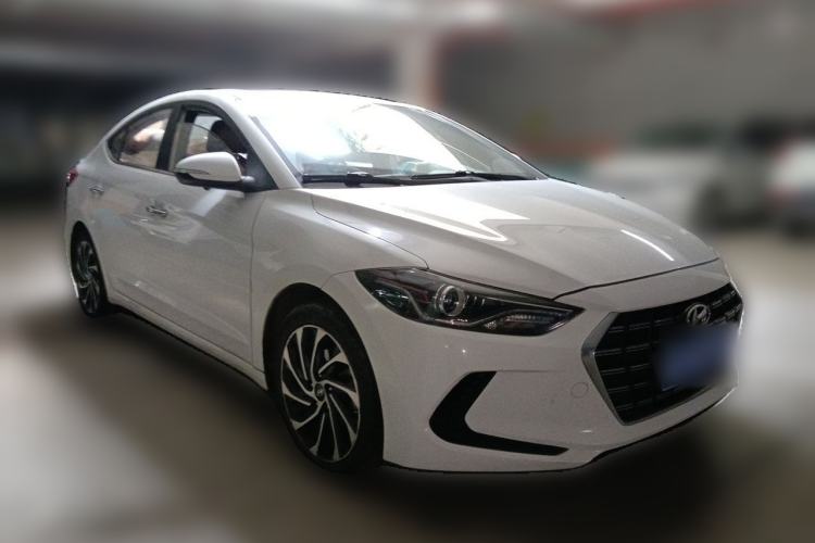 Used Hyundai Elantra (6th Generation / Lingdong) 2020 1.4T Dual-Clutch Xuan Dong · Dynamic Version Front Right 45 Deg