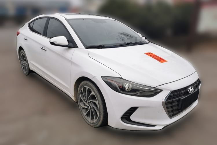 Used Hyundai Elantra (6th Generation / Lingdong) 2020 1.5L CVT Smart & Stylish – Elite Version Front Right 45 Deg