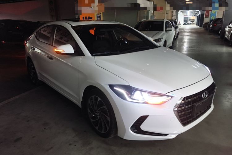 Used Hyundai Elantra (6th Generation / Lingdong) 2020 1.4T Dual-Clutch Xuan Dong · Dynamic Version Front Right 45 Deg