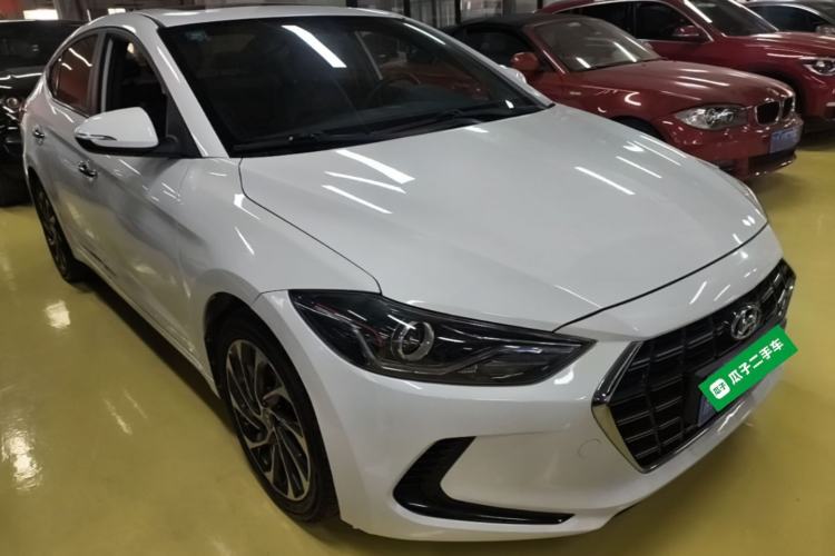 Used Hyundai Elantra (6th Generation / Lingdong) 2020 1.4T Dual-Clutch Xuan Dong · Dynamic Version Front Right 45 Deg