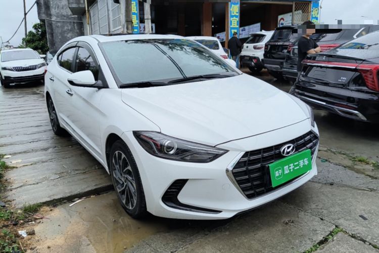 Used Hyundai Elantra (6th Generation / Lingdong) 2020 1.4T Dual-Clutch Xuan Dong · Dynamic Version Front Right 45 Deg