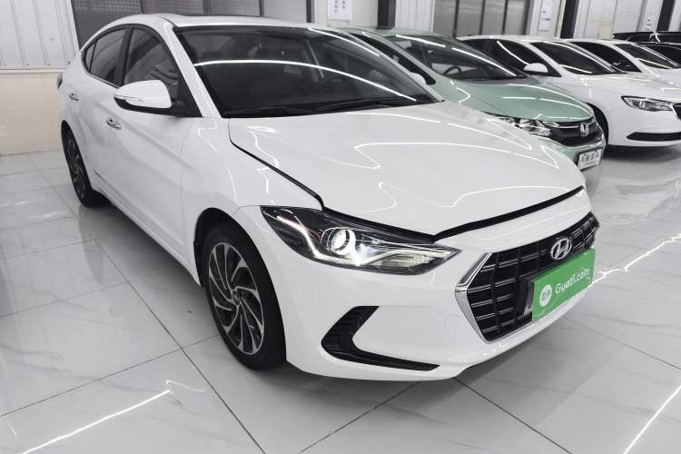 Used Hyundai Elantra (6th Generation / Lingdong) 2020 1.5L CVT Smart & Stylish – Elite Version Front Right 45 Deg