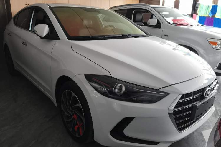 Used Hyundai Elantra (6th Generation / Lingdong) 2020 1.4T Dual-Clutch Xuan Dong · Dynamic Version Front Right 45 Deg