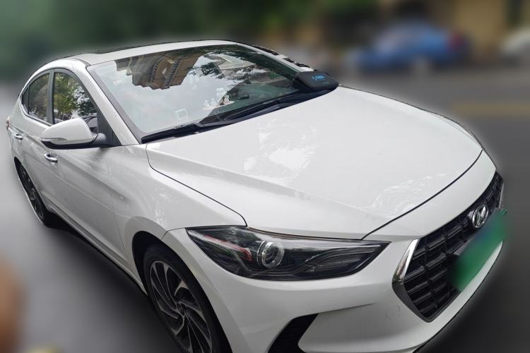Used Hyundai Elantra (6th Generation / Lingdong) 2020 1.4T Dual-Clutch Xuan Dong · Dynamic Version Front Right 45 Deg