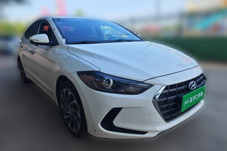 Used Hyundai Elantra (6th Generation / Lingdong) 2020 1.4T Dual-Clutch Xuan Dong · Dynamic Version Front Right 45 Deg