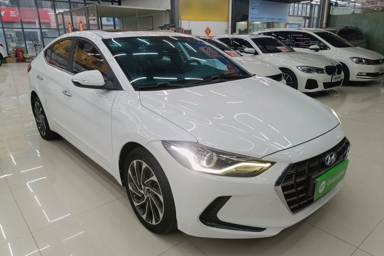 Used Hyundai Elantra (6th Generation / Lingdong) 2020 1.4T Dual-Clutch Xuan Dong · Dynamic Version Front Right 45 Deg