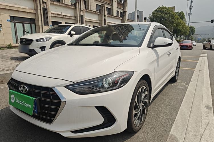 Used Hyundai Elantra (6th Generation / Lingdong) 2020 1.4T Dual-Clutch Xuan Dong · Dynamic Version Guazi used car, China used car export, Used car for sale, Used cars, Cheapest cars for sale