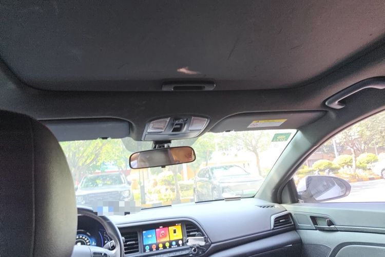 Used Hyundai Elantra (6th Generation / Lingdong) 2020 1.4T Dual-Clutch Xuan Dong · Dynamic Version Headliner