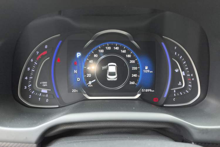 Used Hyundai Elantra (6th Generation / Lingdong) 2020 1.4T Dual-Clutch Xuan Dong · Dynamic Version Instrument Cluster
