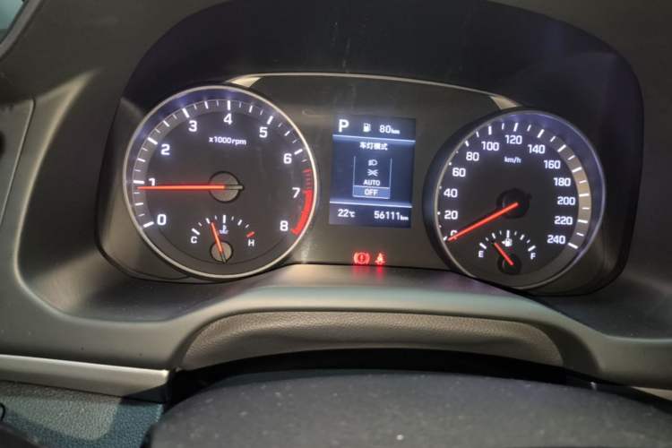 Used Hyundai Elantra (6th Generation / Lingdong) 2020 1.5L CVT Smart & Stylish – Elite Version Instrument Cluster