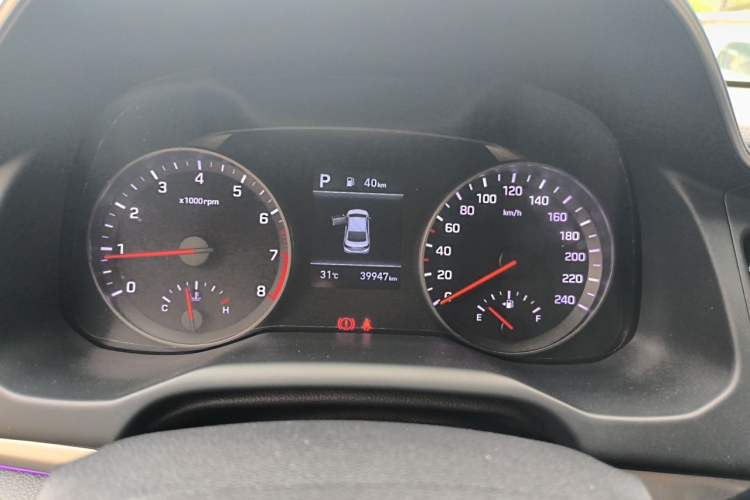 Used Hyundai Elantra (6th Generation / Lingdong) 2020 1.5L CVT Smart & Stylish – Elite Version Instrument Cluster