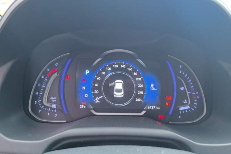 Used Hyundai Elantra (6th Generation / Lingdong) 2020 1.4T Dual-Clutch Xuan Dong · Dynamic Version Instrument Cluster