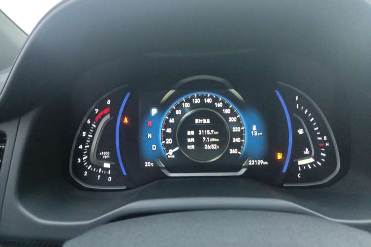 Used Hyundai Elantra (6th Generation / Lingdong) 2020 1.4T Dual-Clutch Xuan Dong · Dynamic Version Instrument Cluster
