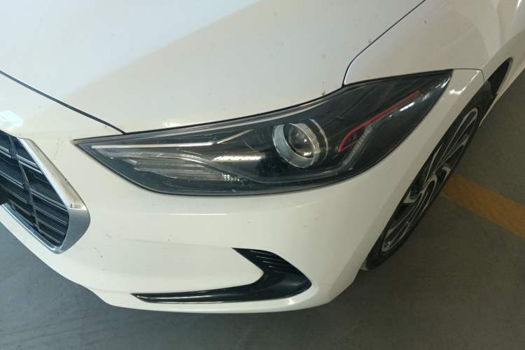 Used Hyundai Elantra (6th Generation / Lingdong) 2020 1.4T Dual-Clutch Xuan Dong · Dynamic Version Left Front Headlight