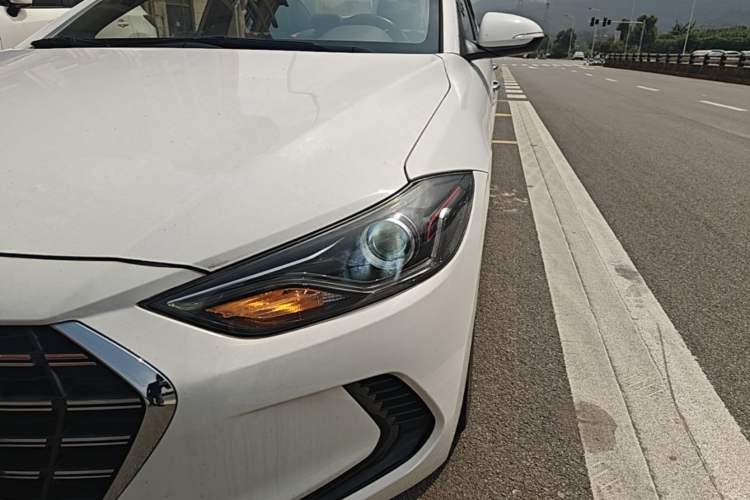 Used Hyundai Elantra (6th Generation / Lingdong) 2020 1.4T Dual-Clutch Xuan Dong · Dynamic Version Left Front Headlight