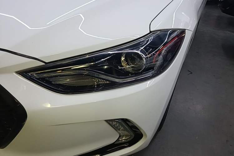 Used Hyundai Elantra (6th Generation / Lingdong) 2020 1.4T Dual-Clutch Xuan Dong · Dynamic Version Left Front Headlight
