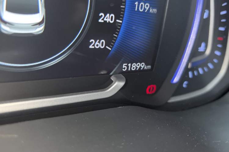 Used Hyundai Elantra (6th Generation / Lingdong) 2020 1.4T Dual-Clutch Xuan Dong · Dynamic Version Odometer Close Up