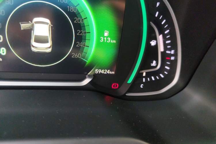 Used Hyundai Elantra (6th Generation / Lingdong) 2020 1.4T Dual-Clutch Xuan Dong · Dynamic Version Odometer Close Up