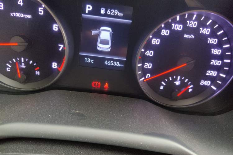 Used Hyundai Elantra (6th Generation / Lingdong) 2020 1.5L CVT Smart & Stylish – Elite Version Odometer Close Up
