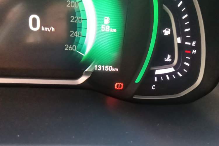 Used Hyundai Elantra (6th Generation / Lingdong) 2020 1.4T Dual-Clutch Xuan Dong · Dynamic Version Odometer Close Up