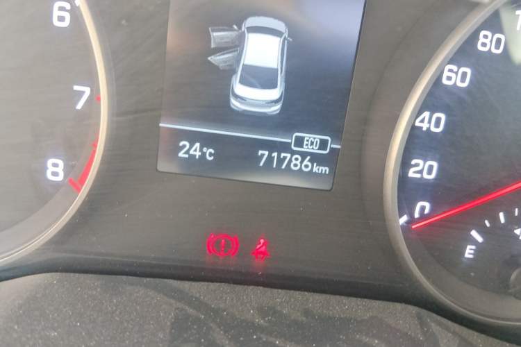 Used Hyundai Elantra (6th Generation / Lingdong) 2020 1.5L CVT Smart & Stylish – Elite Version Odometer Close Up