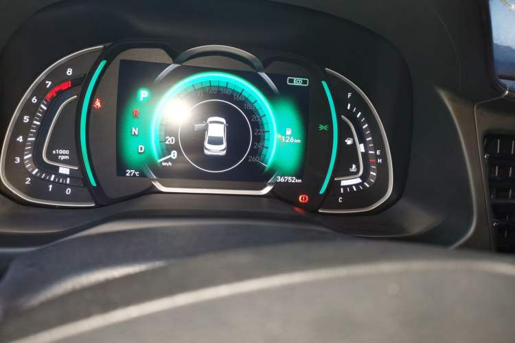 Used Hyundai Elantra (6th Generation / Lingdong) 2020 1.4T Dual-Clutch Xuan Dong · Dynamic Version Odometer Close Up