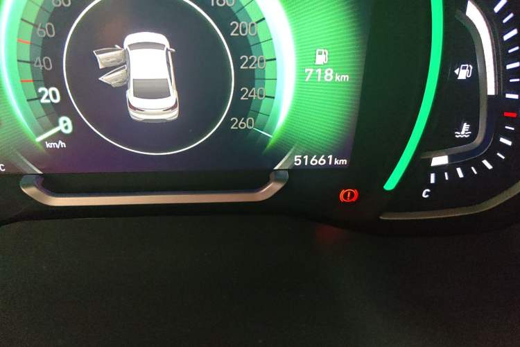 Used Hyundai Elantra (6th Generation / Lingdong) 2020 1.4T Dual-Clutch Xuan Dong · Dynamic Version Odometer Close Up