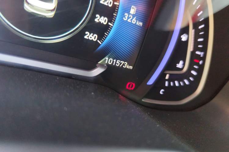 Used Hyundai Elantra (6th Generation / Lingdong) 2020 1.4T Dual-Clutch Xuan Dong · Dynamic Version Odometer Close Up