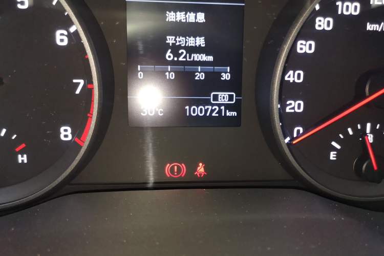 Used Hyundai Elantra (6th Generation / Lingdong) 2020 1.5L CVT Smart & Stylish – Elite Version Odometer Close Up