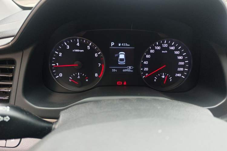 Used Hyundai Elantra (6th Generation / Lingdong) 2020 1.5L CVT Smart & Stylish – Elite Version Odometer Close Up