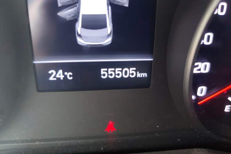 Used Hyundai Elantra (6th Generation / Lingdong) 2020 1.5L CVT Smart & Stylish – Elite Version Odometer Close Up