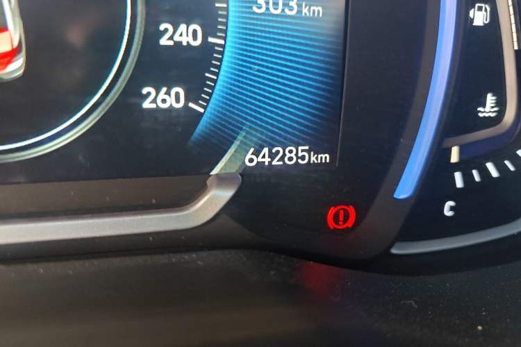 Used Hyundai Elantra (6th Generation / Lingdong) 2020 1.4T Dual-Clutch Xuan Dong · Dynamic Version Odometer Close Up