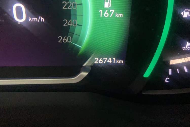 Used Hyundai Elantra (6th Generation / Lingdong) 2020 1.4T Dual-Clutch Xuan Dong · Dynamic Version Odometer Close Up