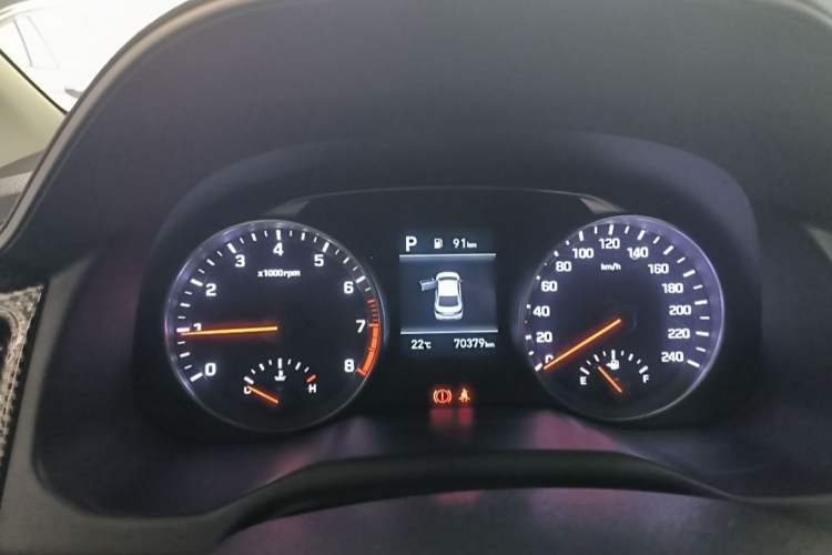 Used Hyundai Elantra (6th Generation / Lingdong) 2020 1.5L CVT Smart & Stylish – Elite Version Odometer Close Up