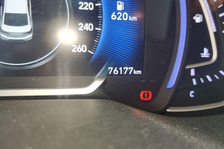 Used Hyundai Elantra (6th Generation / Lingdong) 2020 1.4T Dual-Clutch Xuan Dong · Dynamic Version Odometer Close Up