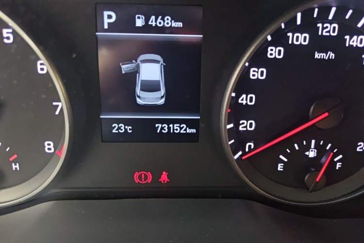 Used Hyundai Elantra (6th Generation / Lingdong) 2020 1.5L CVT Smart & Stylish – Elite Version Odometer Close Up