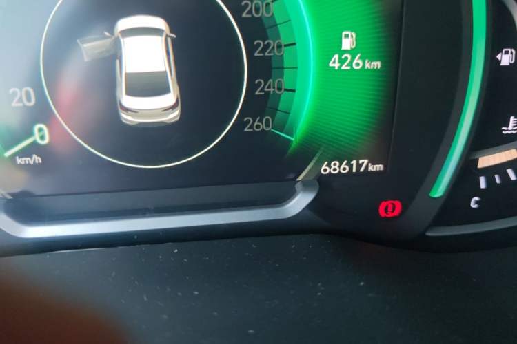 Used Hyundai Elantra (6th Generation / Lingdong) 2020 1.4T Dual-Clutch Xuan Dong · Dynamic Version Odometer Close Up