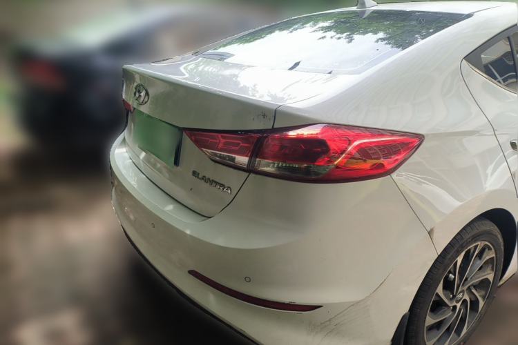 Used Hyundai Elantra (6th Generation / Lingdong) 2020 1.5L CVT Smart & Stylish – Elite Version Rear