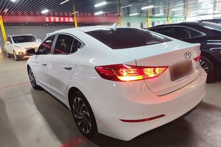 Used Hyundai Elantra (6th Generation / Lingdong) 2020 1.4T Dual-Clutch Xuan Dong · Dynamic Version Rear Left 45 Deg