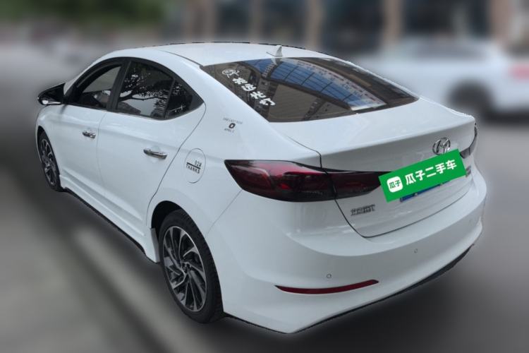 Used Hyundai Elantra (6th Generation / Lingdong) 2020 1.4T Dual-Clutch Xuan Dong · Dynamic Version Rear Left 45 Deg