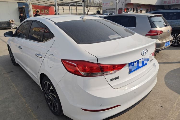 Used Hyundai Elantra (6th Generation / Lingdong) 2020 1.5L CVT Smart & Stylish – Elite Version Rear Left 45 Deg