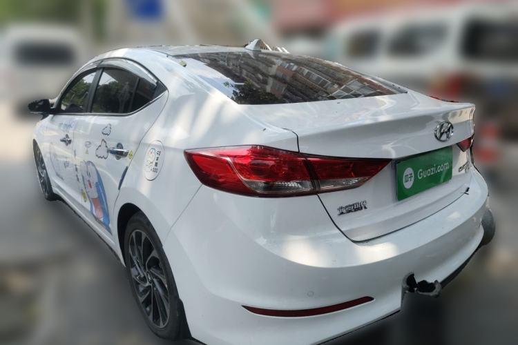 Used Hyundai Elantra (6th Generation / Lingdong) 2020 1.4T Dual-Clutch Xuan Dong · Dynamic Version Rear Left 45 Deg