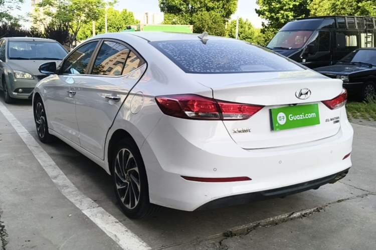 Used Hyundai Elantra (6th Generation / Lingdong) 2020 1.4T Dual-Clutch Xuan Dong · Dynamic Version Rear Left 45 Deg