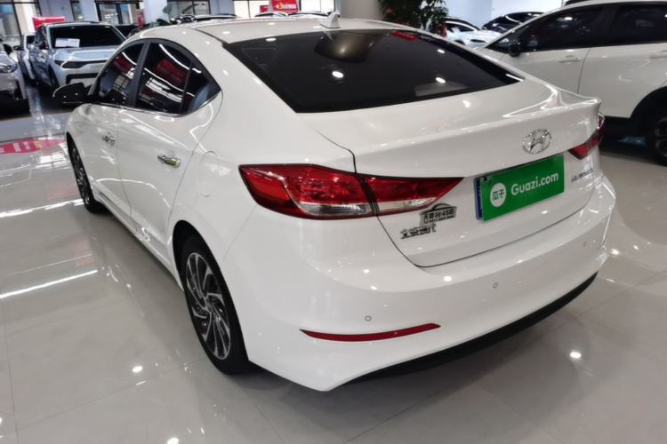 Used Hyundai Elantra (6th Generation / Lingdong) 2020 1.5L CVT Smart & Stylish – Elite Version Rear Left 45 Deg